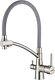 Ibergrif, Grey Kitchen Tap with Flexible Spout, 3 in 1 Sprayer for Sink Mixer a