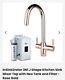 InSinkErator 3in 1 Kitchen Sink Mixer Tap With Neo Tank And Filter Rose Gold