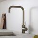 Iona Side Lever Kitchen Tap Premium Brushed Steel New