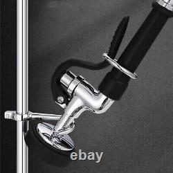 Kitchen Faucet Tap Commercial Pre-Rinse Faucet Spray with 7 Add-On Faucet