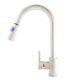 Kitchen Sink Tap Pull Out Mixer Brass Tap Deck Mounted 2 Water Jet UK