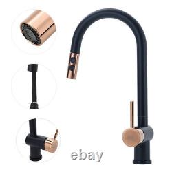 Kitchen Tap Sink Mixer Tap Brass Single Lever Faucet PullOut Basin Deck Tap Unit