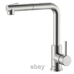Kitchen Taps with Pull Out Spray, Kitchen Sink Mixer Tap 360° Swivel