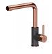 Kitchen faucet sink mixer tap single lever copper gold black