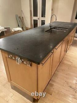 Large stone worktop Tap And Sink Included. Used