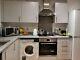 Light Grey Kitchen Units, Counter, Sink, Mixer Tap & Extractor Hood