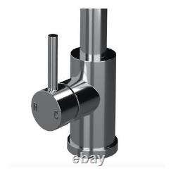 Liquida GR266CH Chrome Kitchen Mixer Tap With Swivel Spout & Directional Spray