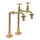 Made to Measure Vintage Style Copper and Brass Taps, Belfast Sink Taps (T11)