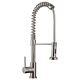 Modern Kitchen Sink Mixer Tap Monobloc Pull Out Hose Spray Chrome Single Lever