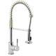 Modern Kitchen Sink Mono Mixer Tap With Pull Out Spray Spout Basin Faucet Chrome
