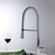 Modern Kitchen Sink Pull Down Spray Spring Spout Single Lever Mixer Tap