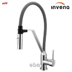 Modern Kitchen Tap Invena Magnetic Grey Sink Mixer Bz-54-l05 Brand New