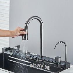 Modern Kitchen Tap Stainless Steel Inset Kitchen Sink Purified Water Tap Drop in