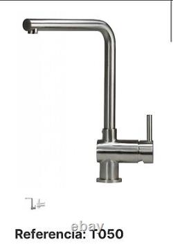 Mono lever kitchen sink taps mixer, T050 INOX (similar Apco Sink Mixer)