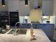 NEW wren vogue kitchen light matt grey, marble effect worktop with appliances