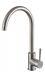 Pure Stainless Steel Brushed Kitchen Sink Mono Swivel Single Lever Mixer Tap