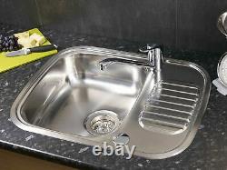Reginox Regidrain Kitchen Sink Single Bowl and Tap