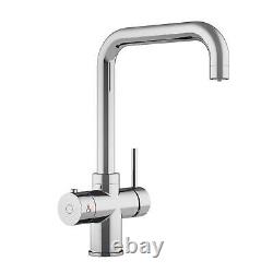 SIA BWT340CH Chrome 3-in-1 Instant Boiling Hot Water Tap Including Tank & Filter