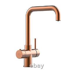 SIA BWT340CU Copper 3-in-1 Instant Boiling Hot Water Tap Including Tank & Filter