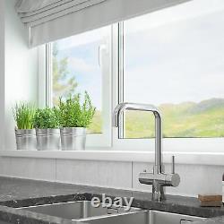 SIA BWT360CH Chrome 3-in-1 Instant Boiling Hot Water Tap Including Tank & Filter