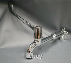 Single Chrome Wall Mounted Kitchen Lever Tap Ideal Belfast Kitchen Sink