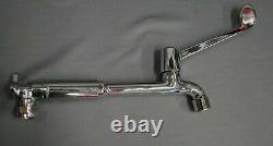 Single Chrome Wall Mounted Kitchen Lever Tap Ideal Belfast Kitchen Sink