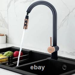 Sink Basin Tap Kitchen Pull Out Taps Bathroom Faucet 360° Rotatable Brass Faucet